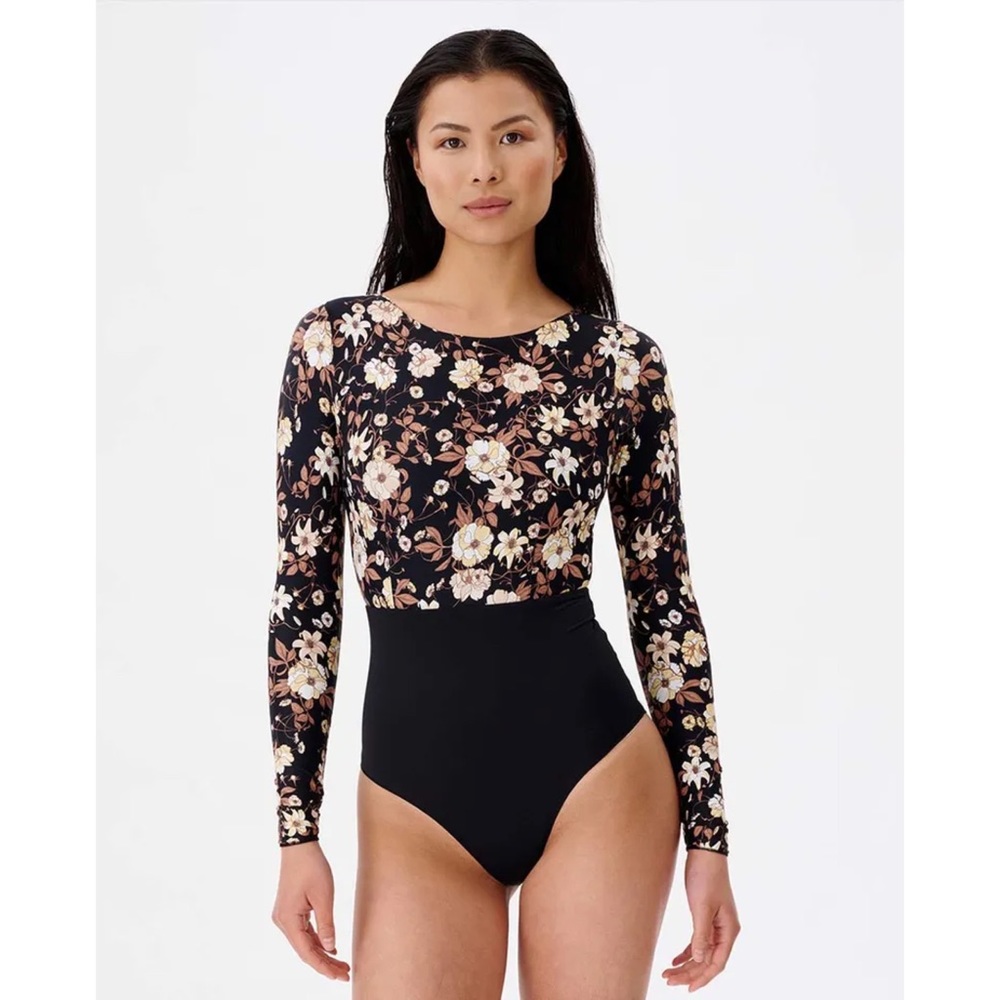 NWT Rip Curl Surf Sunset Haze Long Sleeve One Piece Swimsuit - Picture 2 of 10